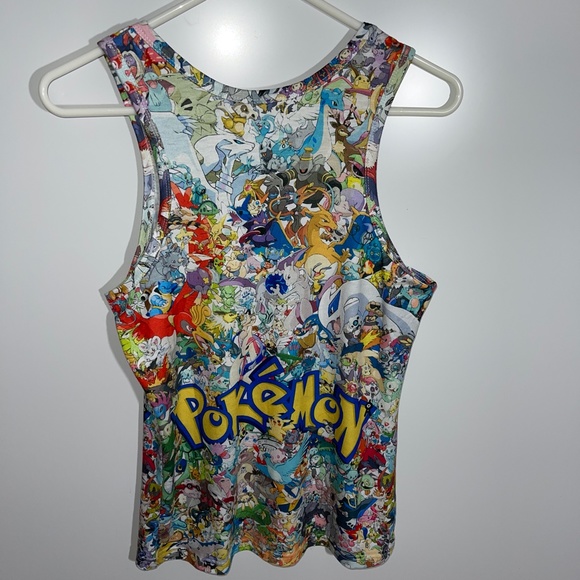Hard to Find Pokemon Characters 100% Cotton Tank Size Medium - Picture 4 of 15